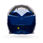 Casco Moto Bell Moto-10 Spherical Strike Azul/Negro