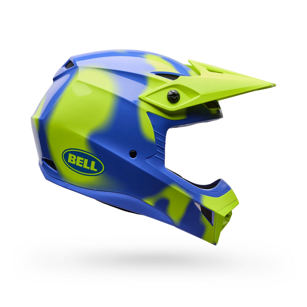Casco Moto Bell MX-10 Mips Camo Amarillo
