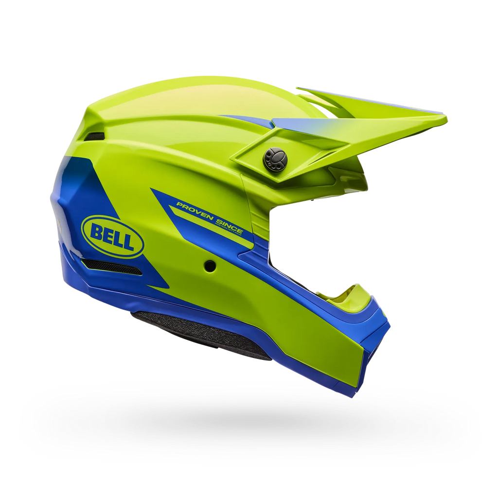 Casco Moto Bell Fade Moto-10 Mips Amarillo