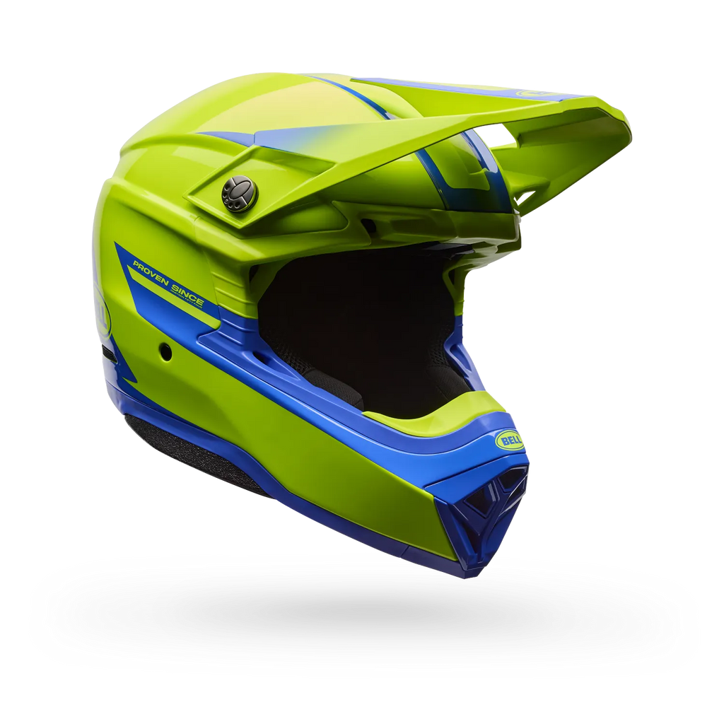 Casco Moto Bell Fade Moto-10 Mips Amarillo