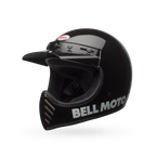 Casco Moto Bell Calle Moto-3 Negro