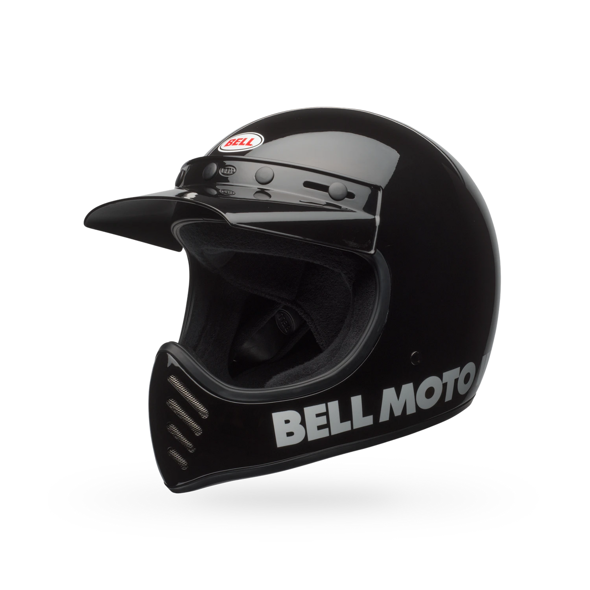 Casco Moto Bell Calle Moto-3 Negro