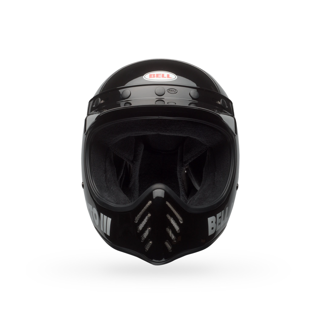 Casco Moto Bell Calle Moto-3 Negro