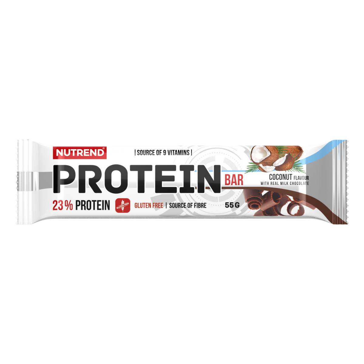 Nutrend Protein Bar Coco en Chocolate de Leche 23% Proteína 55g