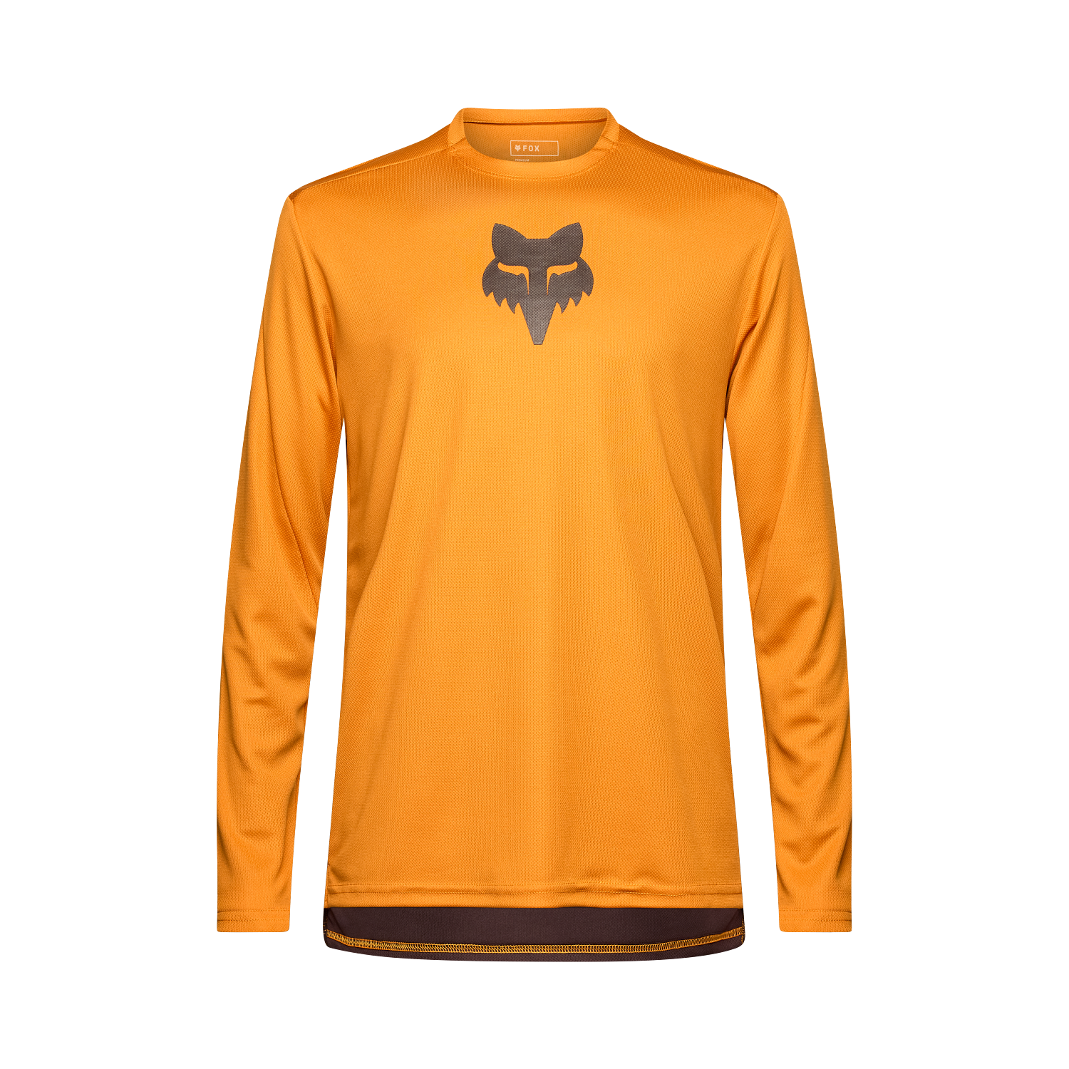 Jersey FOX Ranger Fox Head manga larga color Caramelo, vista frontal