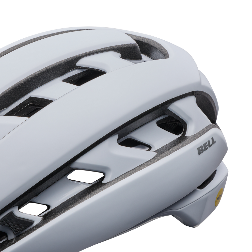 Casco Bell XR Spherical – Matte White/Silver | Road, Gravel & XC