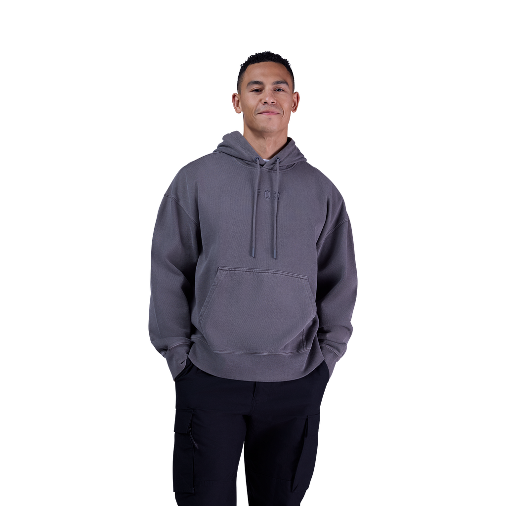 Polerón Fox Racing Wordmark Heavyweight Fleece PO | Gris