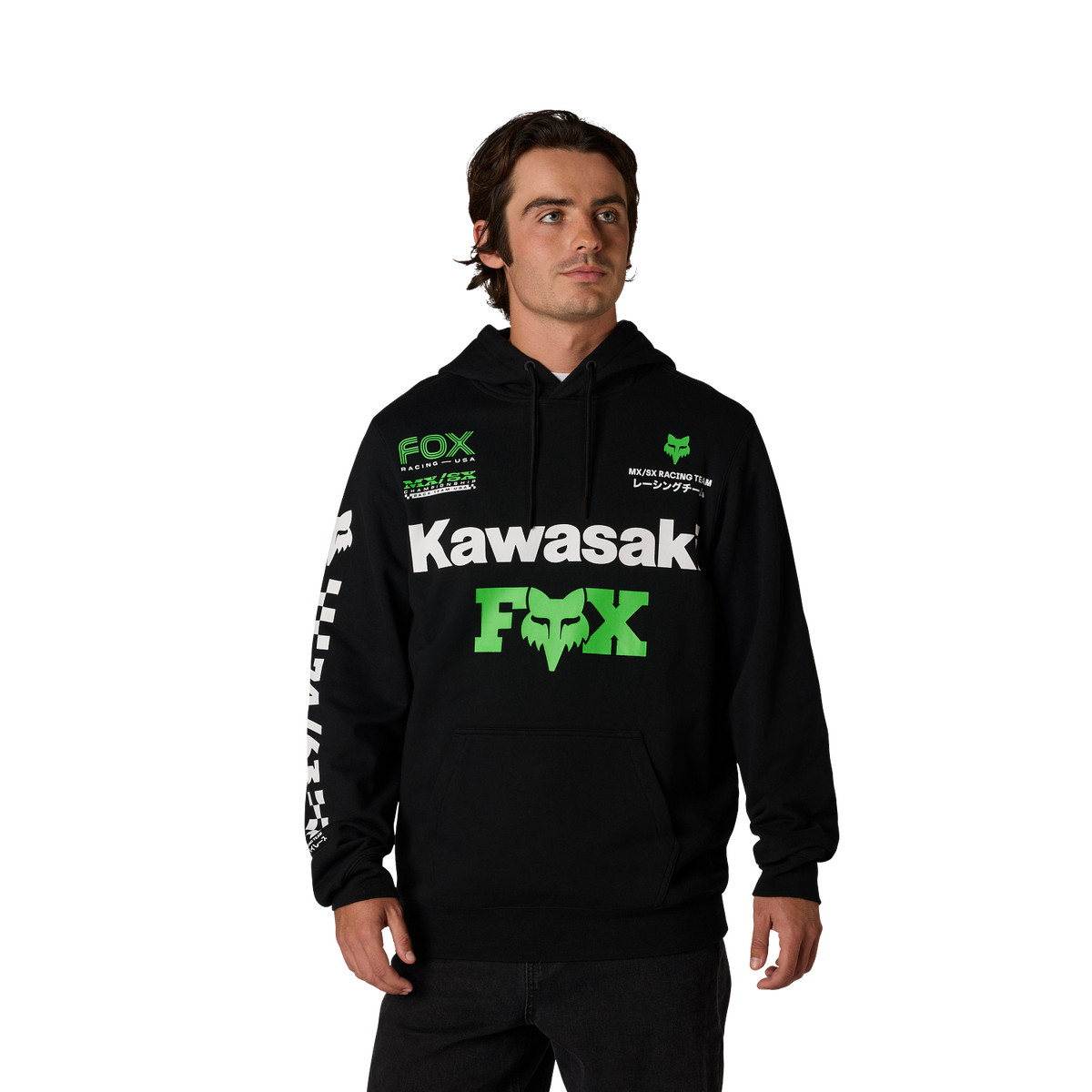 Polerón Fox Racing Kawi Fleece PO | Negro