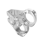 Tee Title MTB ST2 Silver – Stem Aluminio 7075 35mm, Altura Ajustable, MTB Enduro / Trail