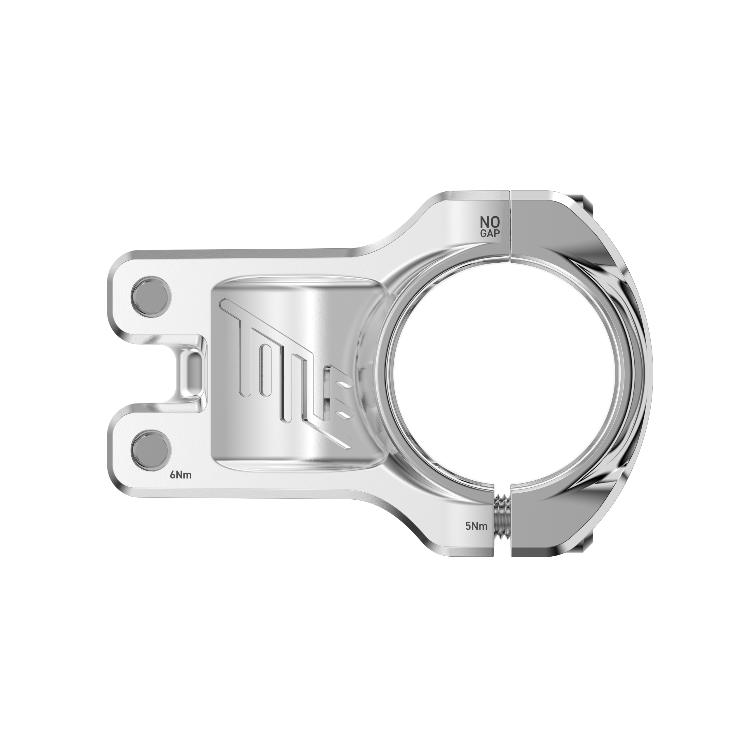 Tee Title MTB ST2 Silver – Stem Aluminio 7075 35mm, Altura Ajustable, MTB Enduro / Trail