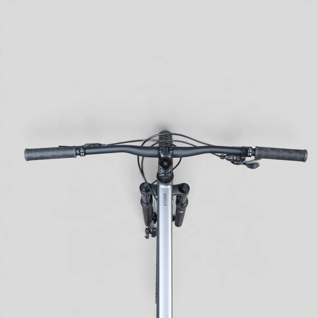 Norco Storm 4 Gris - vista del rider