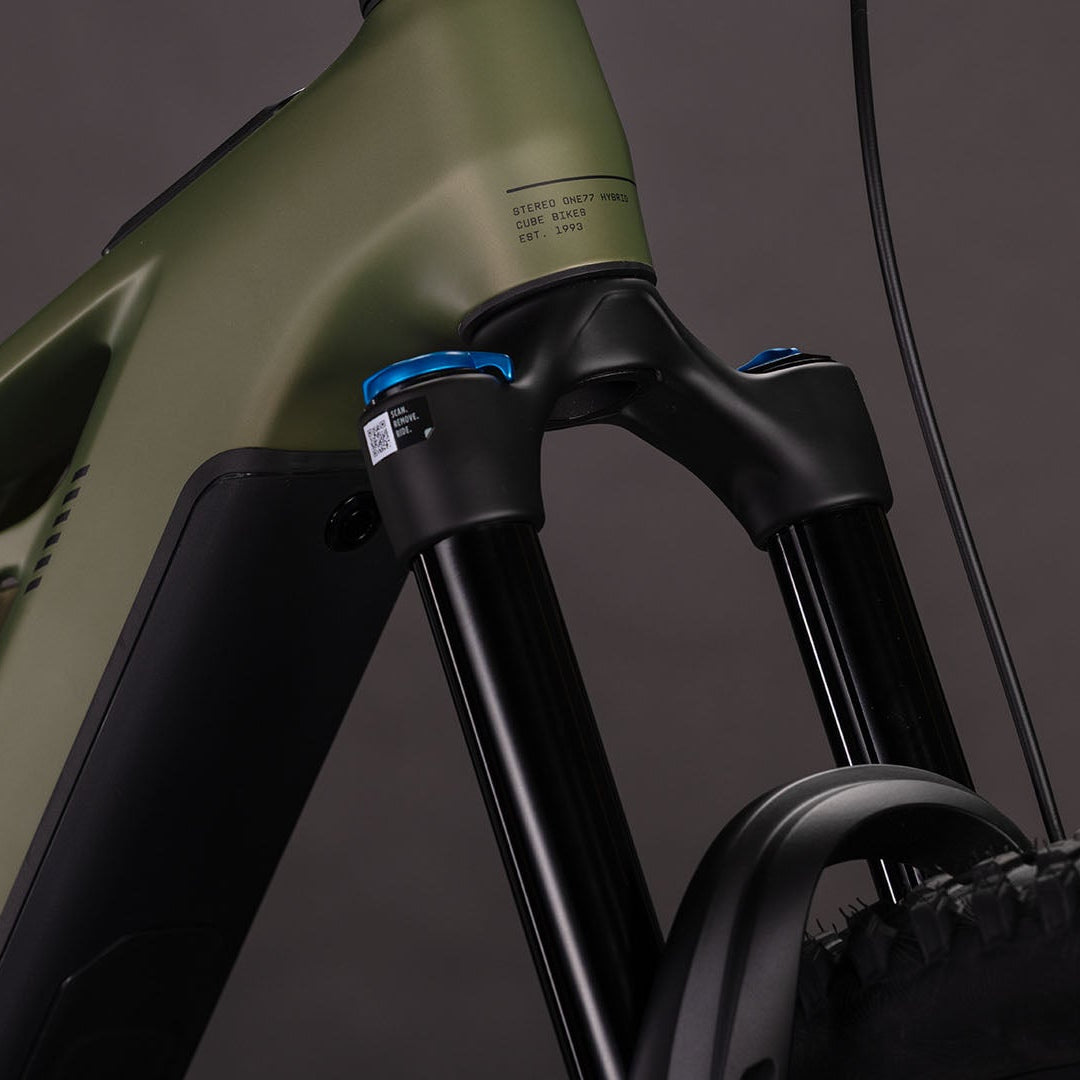 BICICLETA CUBE STEREO HYBRID ONE77 HPC TM 800 REEDGREEN´N´MATRIX