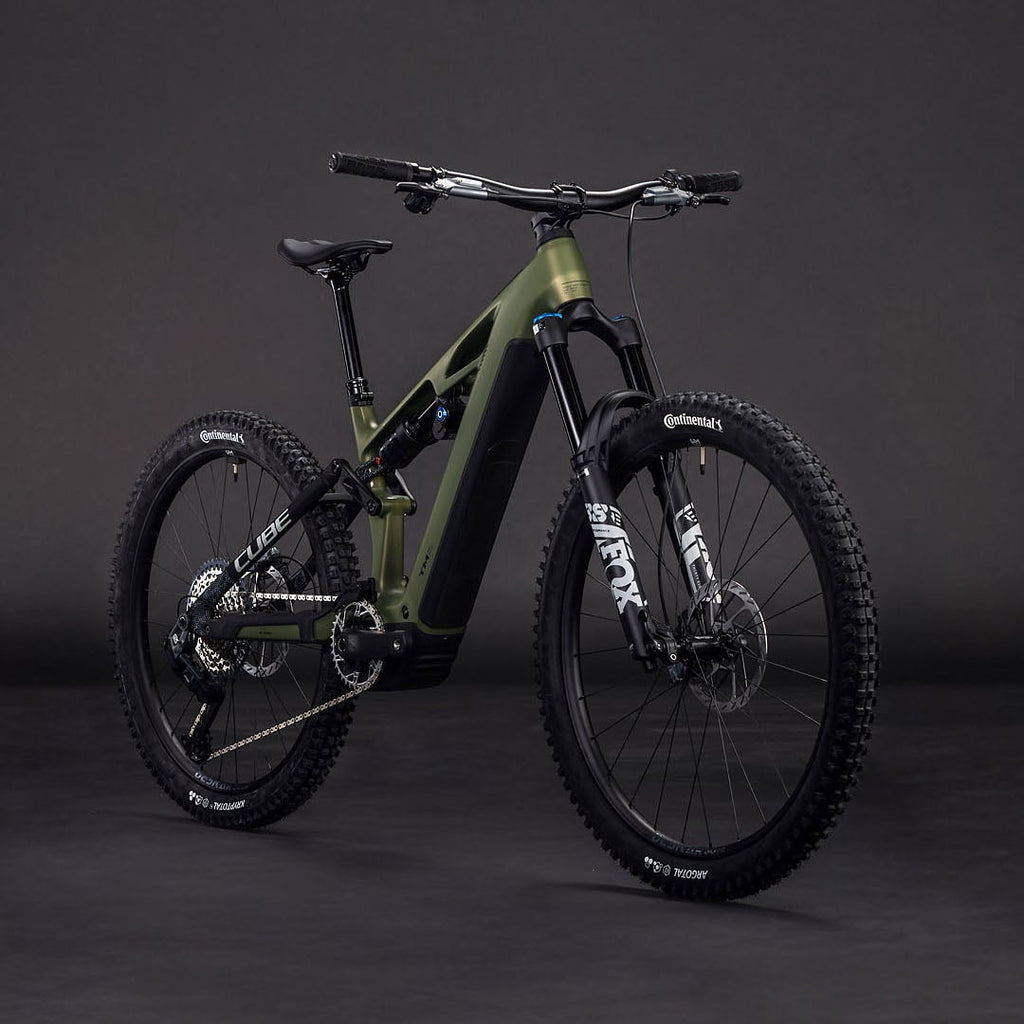 BICICLETA CUBE STEREO HYBRID ONE77 HPC TM 800 REEDGREEN´N´MATRIX