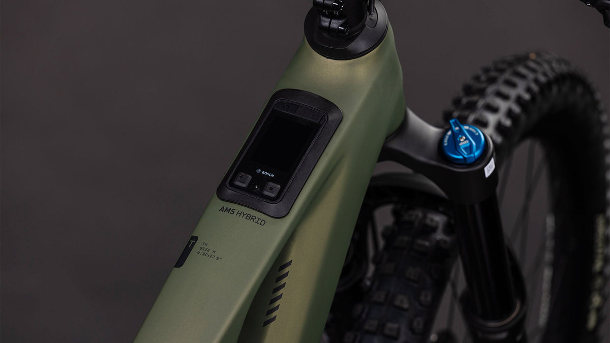 BICICLETA CUBE AMS HYBRID 177 C:62 TM 600X REEDGREEN´N´MATRIX