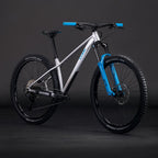 BICICLETA CUBE REACTION TM ONE RAWMETAL´N´BLUE