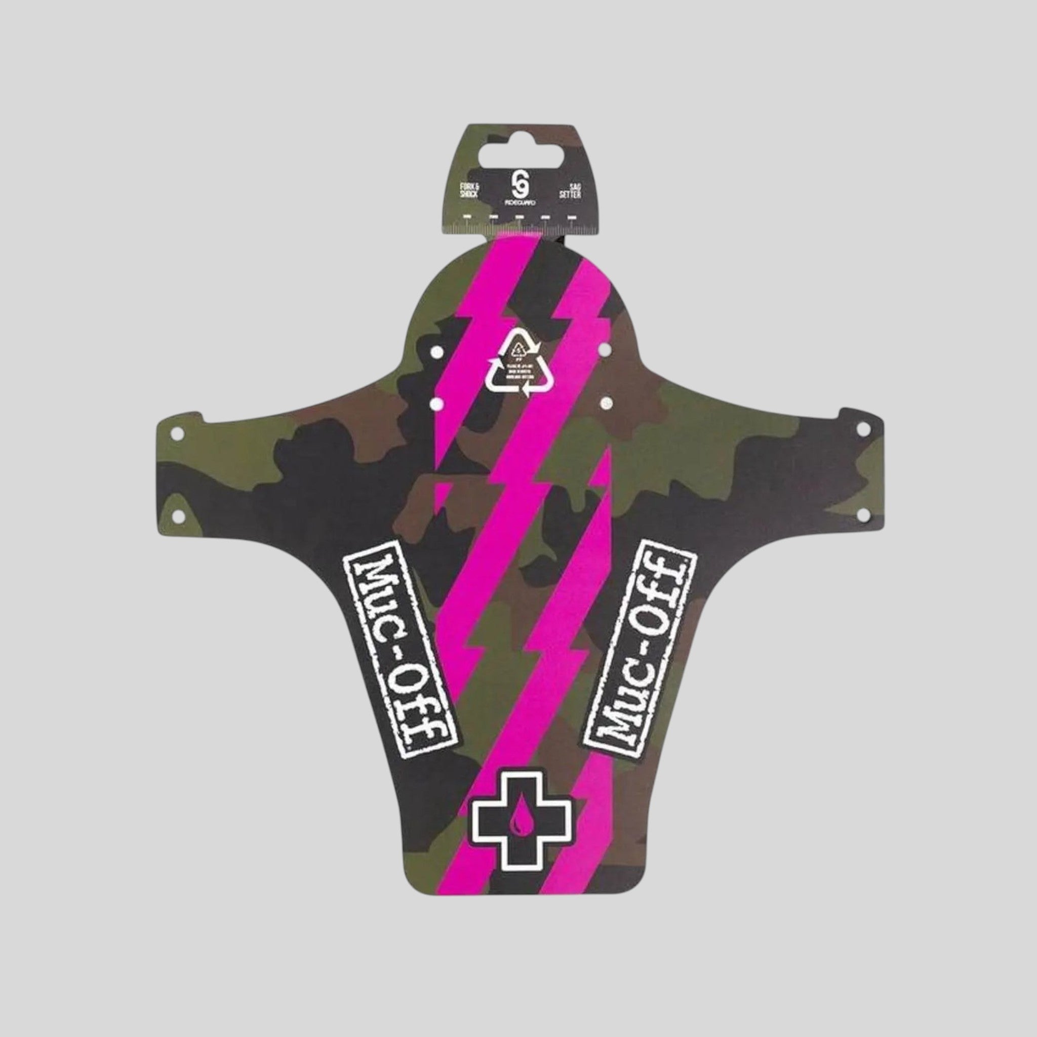Tapabarro Delantero Muc-Off Camo – Guardabarro MTB Universal Poliuretano