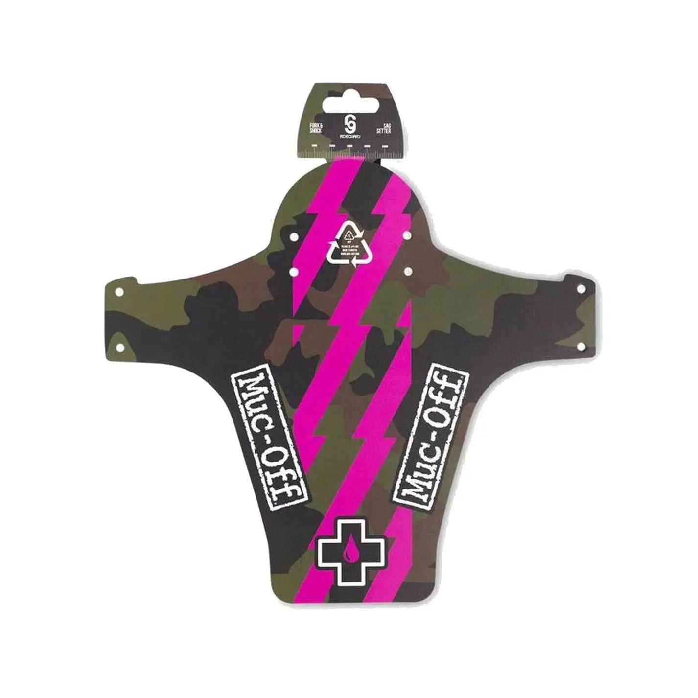 Tapabarro Delantero Muc-Off Camo – Guardabarro MTB Universal Poliuretano
