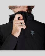 Chaqueta Cortavientos FOX Ranger con Gorro, Negro
