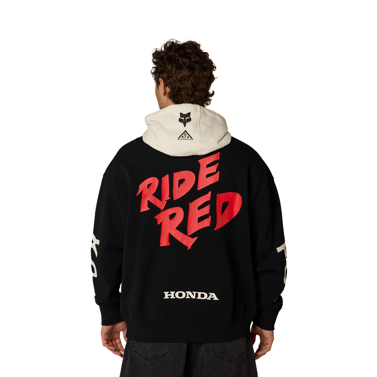 Polerón Fox Racing Honda Blocked Fleece PO | Negro