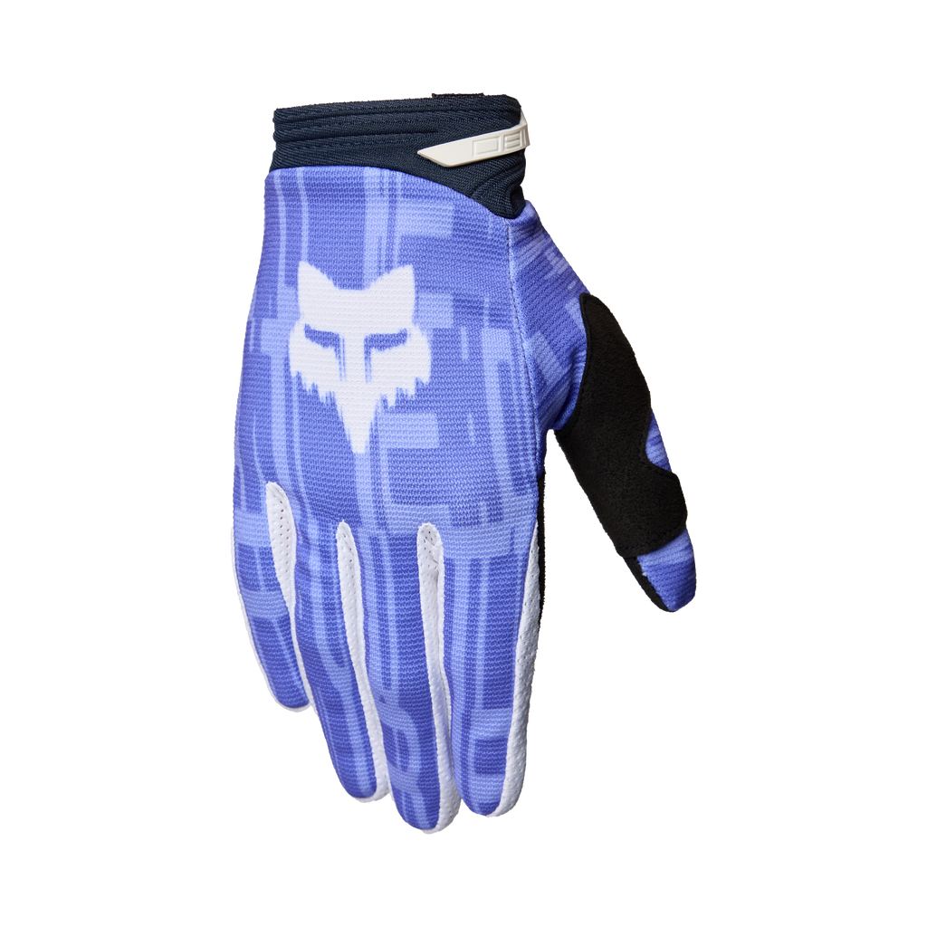 Guantes Niño FOX 180 Diffuse Púrpura Dove - detalle