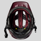 Casco de bicicleta para niño MZ Bikes Fox Mainframe MIPS en color morado, vista interior con sistema de protección