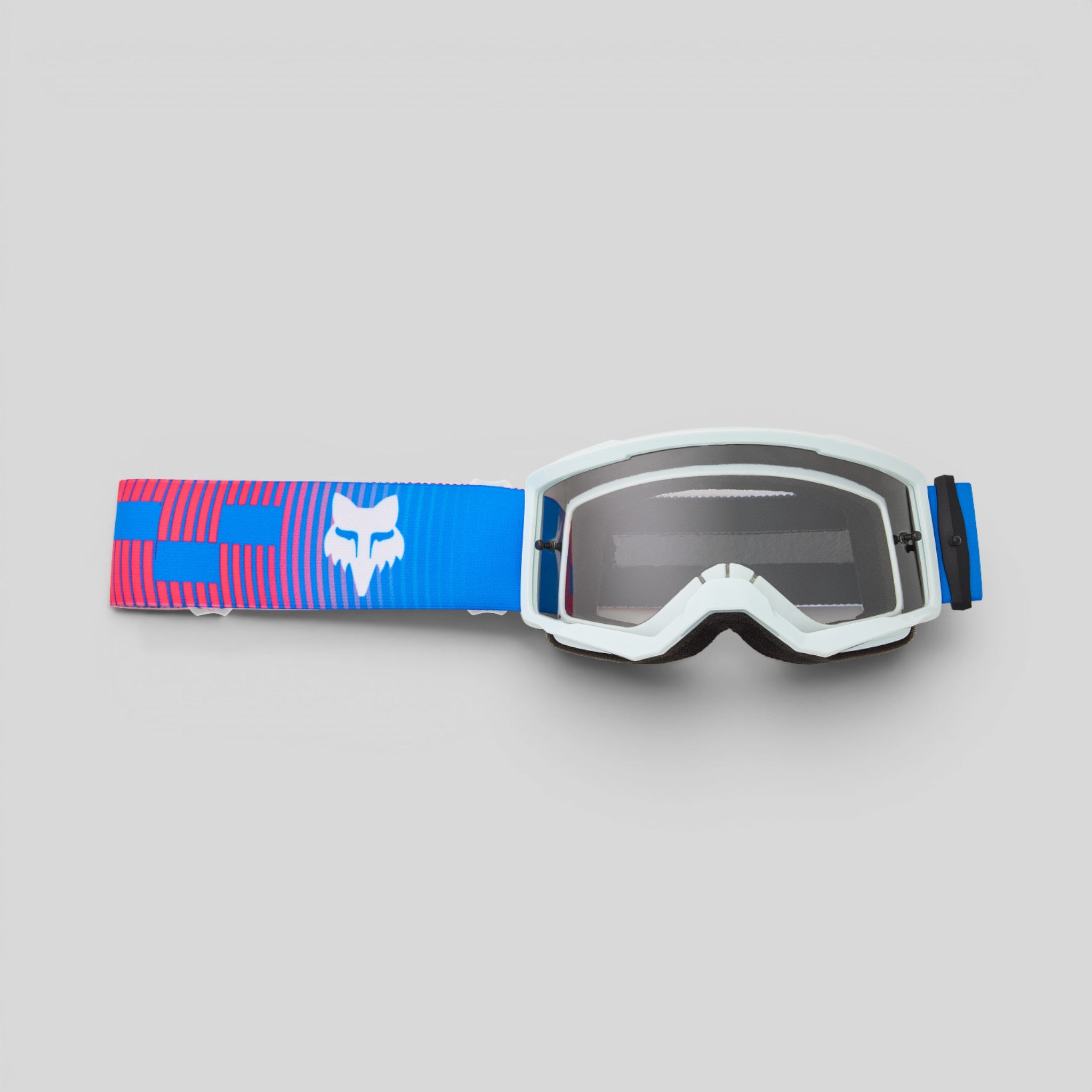 Fox Racing Youth Main Collect Goggle – Antiparra MTB Niño Azul/Rosado | Mica Transparente