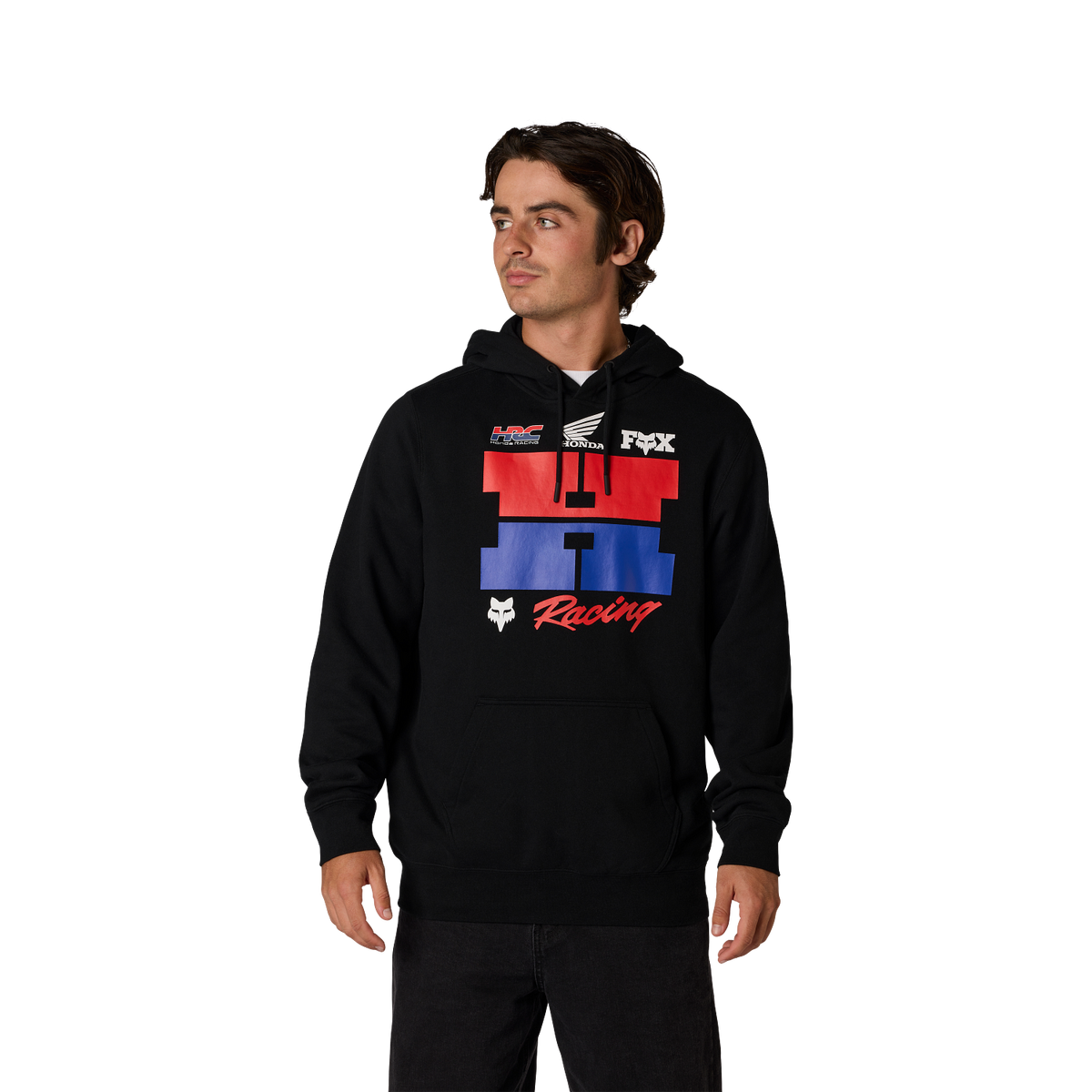 Polerón Fox Racing Honda Fleece PO | Negro