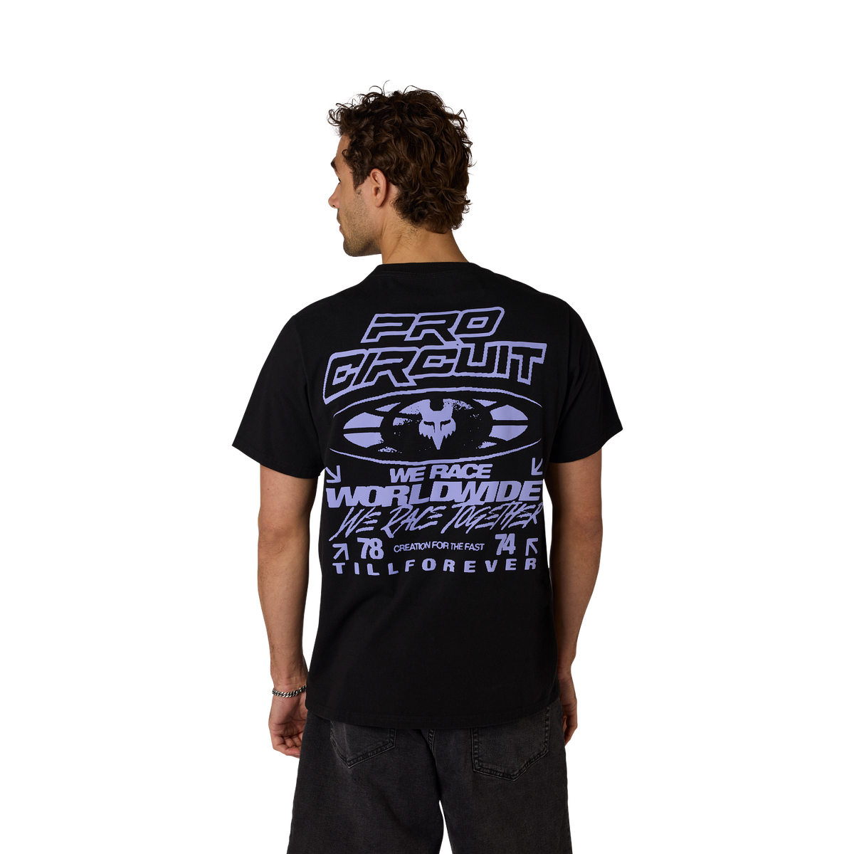 Polera Fox Racing Pro Circuit 195 Original | Negro