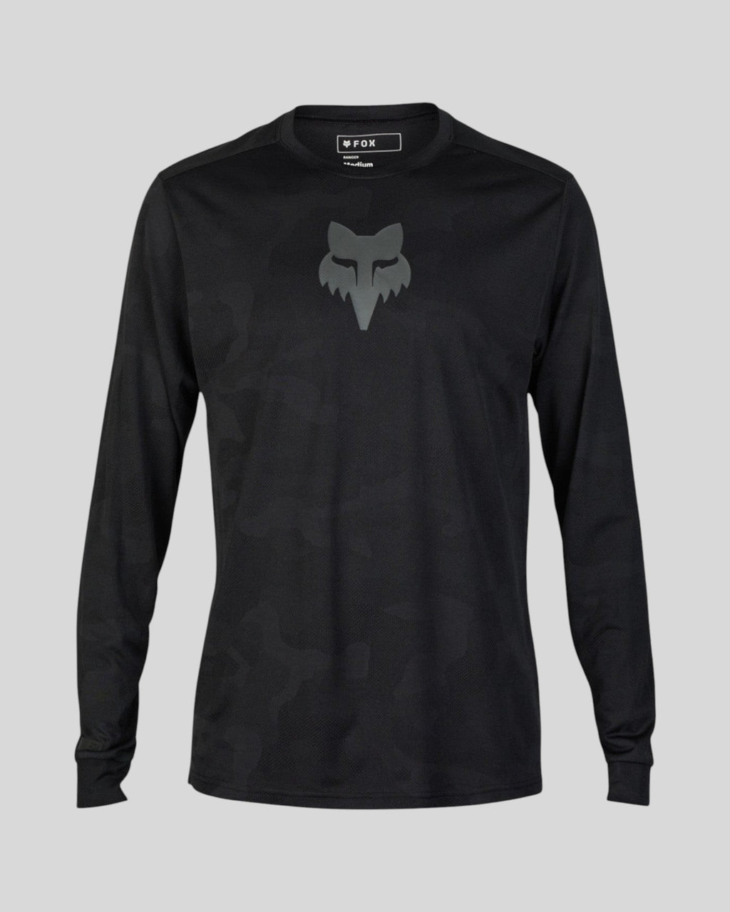 Jersey Fox Ranger TruDri™ Manga Larga – Negro