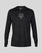 Jersey Fox Ranger TruDri™ Manga Larga – Negro