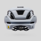 Casco de ciclismo MZ Bikes Bell XR Spherical en color blanco mate y plata con tecnología MIPS y ventilación trasera