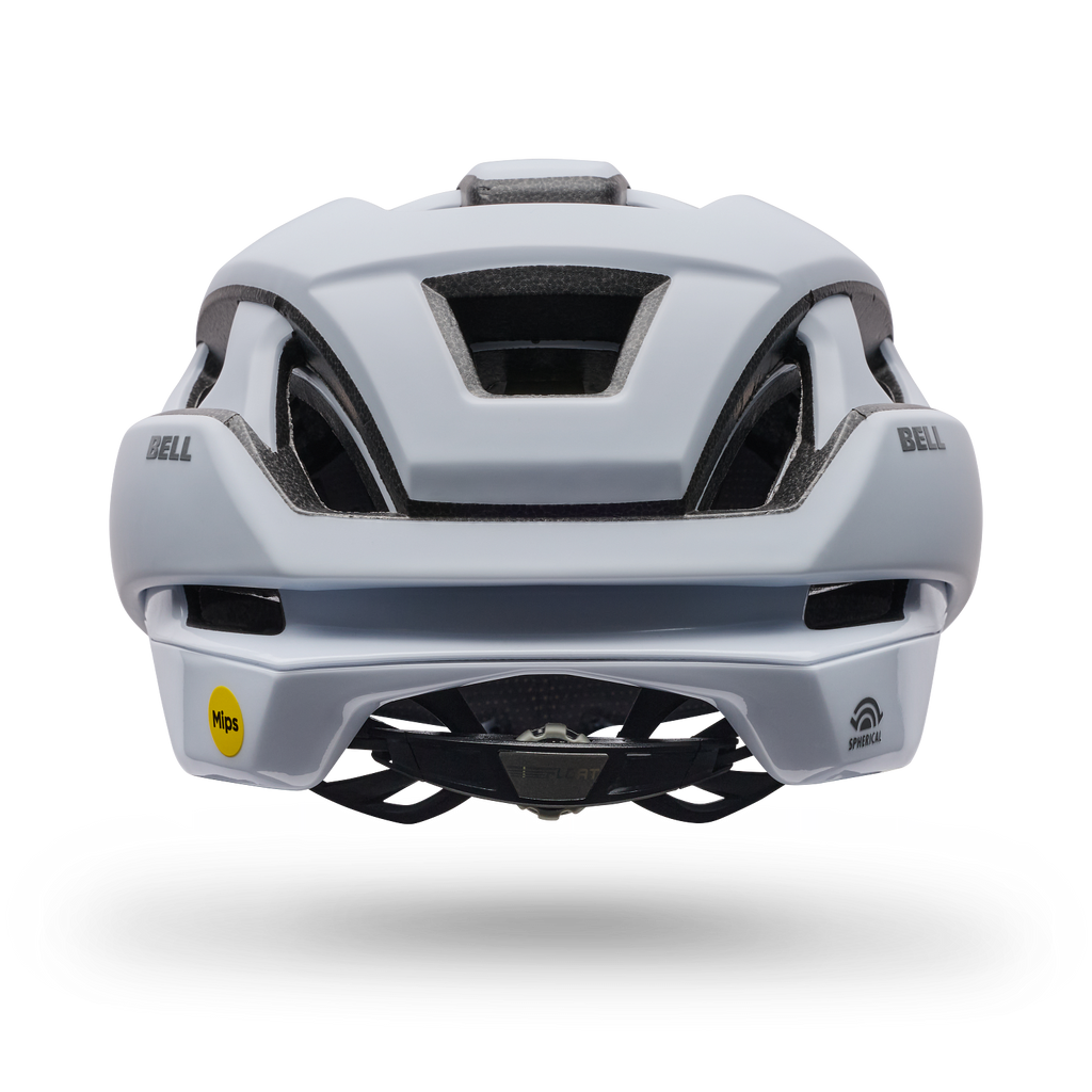 Casco Bell XR Spherical – Matte White/Silver | Road, Gravel & XC