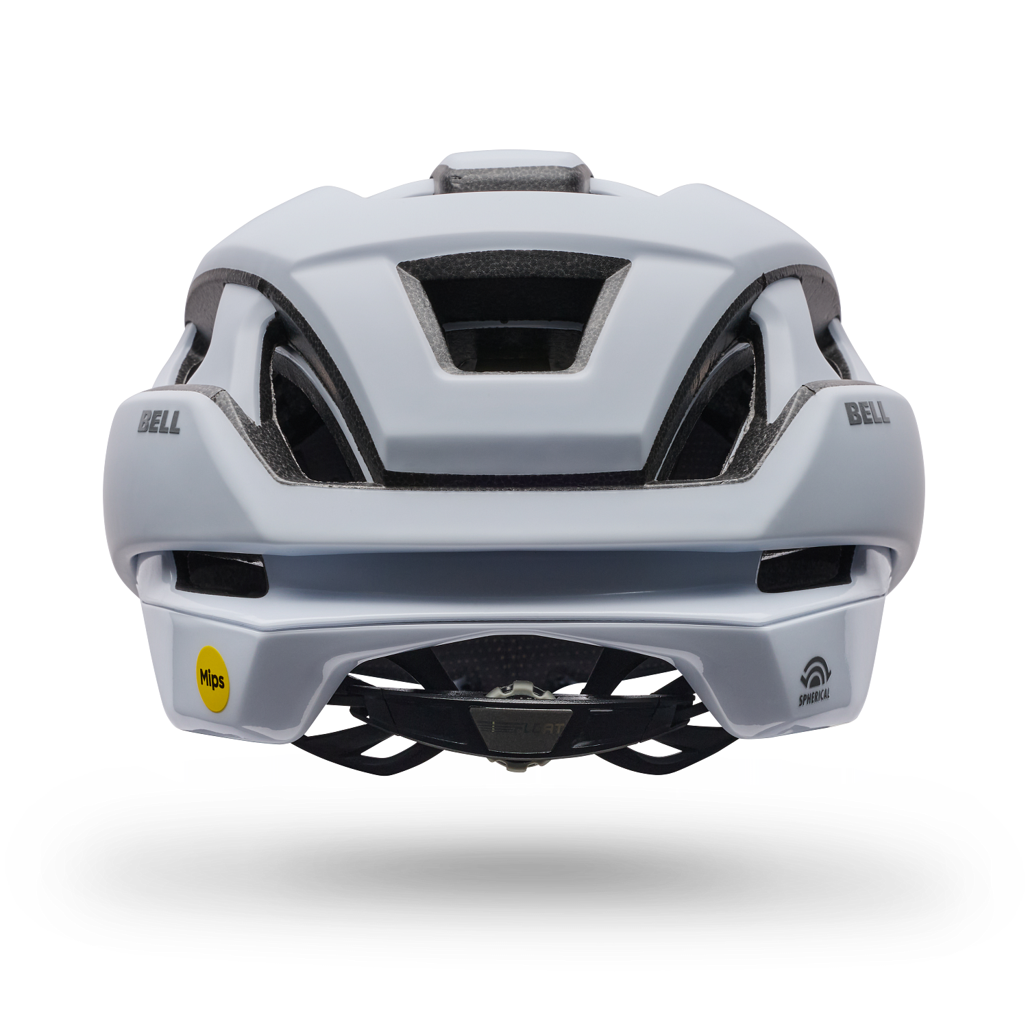 Casco Bell XR Spherical – Matte White/Silver | Road, Gravel & XC