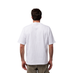 Polera Fox Racing Wordmark Heavyweight | Blanco