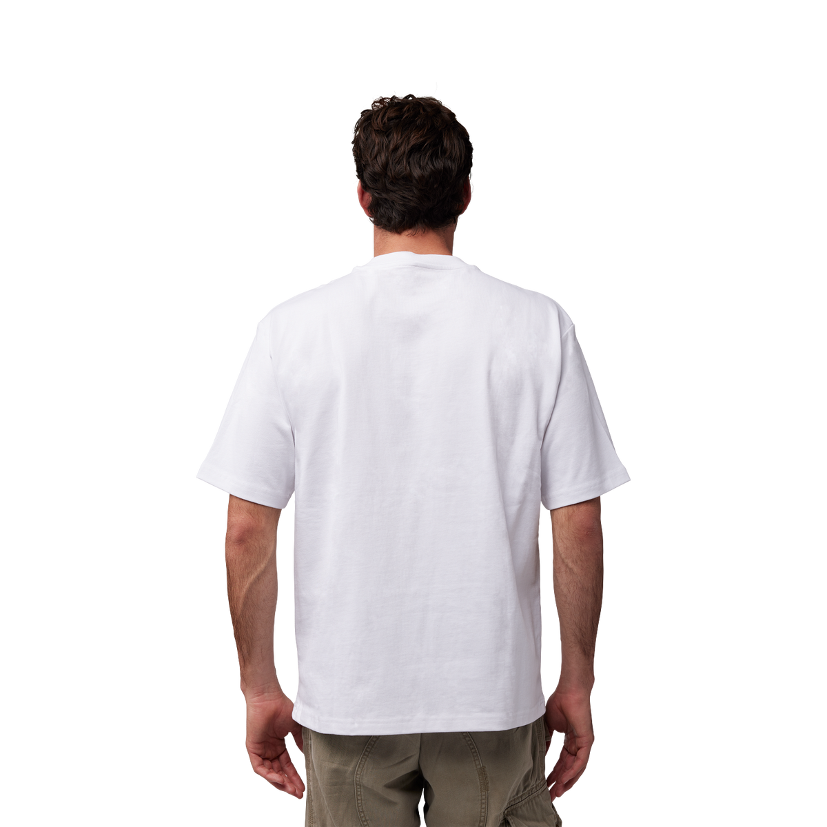 Polera Fox Racing Wordmark Heavyweight | Blanco