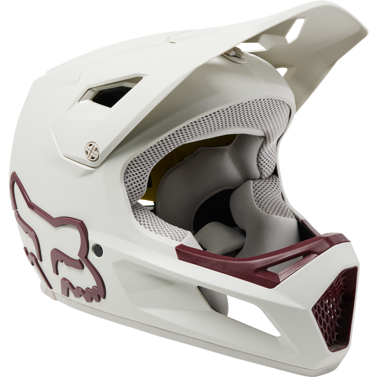 Casco Bicicleta FOX New Rampage Blanco - vista general