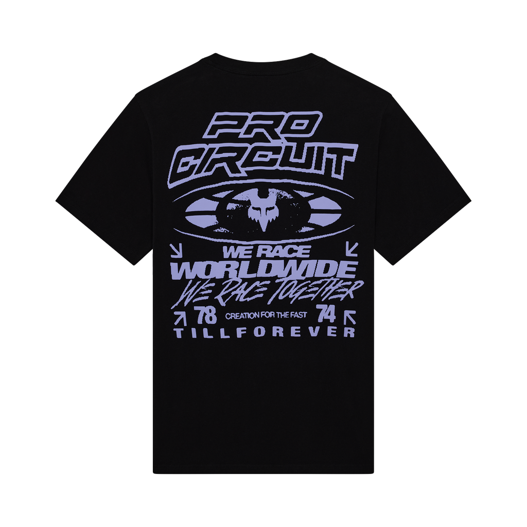 Polera Fox Racing Pro Circuit 195 Original | Negro